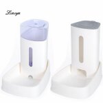 Bol de nourriture automatique pour animaux de compagnie, bol de nourriture pour chien, avec stockage ...