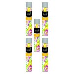 Boldair lot de 5 aérosols 750 ml désodorisant parfumant citron lotus Boldair lot de 5 aérosols 750 ml désodorisant parfumant citron lotus