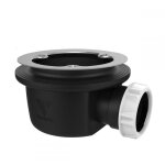 Bonde de douche extra plate sans capot