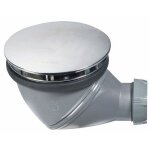 Bonde de douche - james - � sortie orientable 360 / diam�tre 90mm wirquin pro