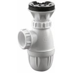 Bonde a grille inox + siphon pour urinoir