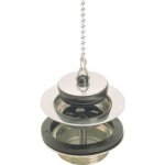 Bonde de lavabo � bouchon en laiton viega