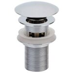 Bonde de lavabo - laiton - digiclic avec lanterne - overflow - h100 mm valentin