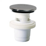 Bonde de lavabo quick - clac avec clapet en laiton