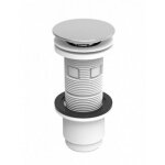 Bonde lavabo universelle digiclic � lanterne d�soperculable - h100mm recoupable valentin