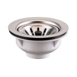 Bonde � panier manuel sans trop plein valentin (h55) chrom�e