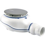Bonde siphoïde pour receveur de douche turboflow 2 diamètre 90 mm - avec capot en abs chromé Bonde siphoïde pour receveur de douche turboflow 2 diamètre 90 mm - avec capot en abs chromé