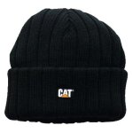 Bonnet - 100% acrylique - avec logo cat - noir - c443 caterpillar