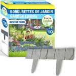 Bordures de jardin imitation pierre - par 10