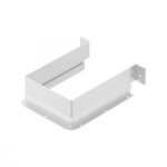 Bordure de protection tiroir - d�coupe rectangulaire du siphon - blanc hettich