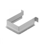Bordure de protection tiroir - d�coupe rectangulaire du siphon - gris hettich