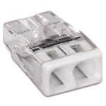 Borne pour bo�tes de d�rivation wago - 2 conducteurs - vendu par 40