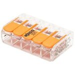 Bornes de connexion automatique s221 5 entr�es par 25 - wago