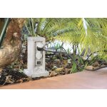 Borne jardin ip44 4 x 16a + 2 interrupteurs c�ble h07rn - f 3g1, 5mm, 5 m�tres - zenitech