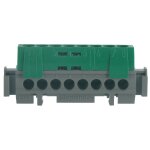 Bornier 1 fonction legrand - 8 trous - vert Bornier 1 fonction legrand - 8 trous - vert