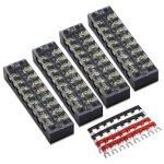 Bornier 8 broches 4 pieces, barre de court - circuit 8 broches 4 pieces, borne de court - circuit en ...