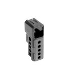 Bornier phase noir 5 trous debflex