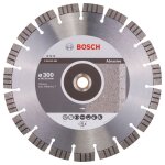 Bosch 2608602685 disque � tron�onner diamant� best for abrasive 300 x 20, 0025, 40 x 2, 8 x 15 mm