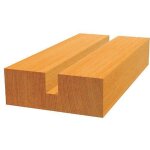 Bosch 2608628411 fraise droite en carbure de tungstne pour dfonceuse diamtre : 6, 35 mm