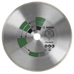 Bosch 2609256418 disque  trononner diamant  jante continue spcial carrelage pour meuleuse 230 mm ...