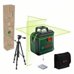 Bosch advancedlevel 360 set laser croix port�e 24 m avec accessoires 500 - 540 nm (< 10mw) 0603663bz1 ...