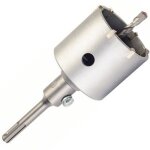 Bosch couronne - trépan + foret de centrage + porte - outil sds - plus Bosch couronne - trépan + foret de centrage + porte - outil sds - plus