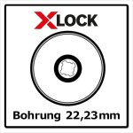 Bosch disque de trononnage diamant x - lock best for universal 125x22, 23x2, 2x12 mm - 2608615161