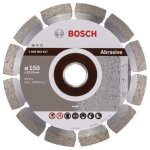 Bosch disque  trononner diamant standard for abrasive 150 x 22, 23 x 2 x 10 mm