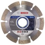 Bosch disque � tron�onner diamant� standard for stone 115 x 22, 23 x 1, 6 x 10 mm