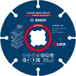 Bosch disque � tron�onner x - lock expert carbide multi wheel 115 mm, 22, 23 mm, 10 pi�ces - 2608901194 ...