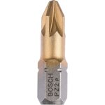 Bosch embout cruciforme pz 2 - lot de 10