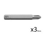 Bosch embout de vissage court et long cruciforme phillips - 51 mm Bosch embout de vissage court et long cruciforme phillips - 51 mm