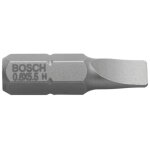 Bosch embout de vissage queue six - pans m�le 1 / 4 - 0. 8 x 5. 5 25 mm - lot de 3