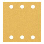 Bosch expert 2608900892 - expert abrasif c470 best for wood and paint, 115 x 107 mm, grain 80, 6 trous, ...