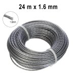 Pour bosch f 016800462 remplacement 24 m x 1. 6 mm tondeuse à gazon électrique tondeuse ligne bobine ... Pour bosch f 016800462 remplacement 24 m x 1. 6 mm tondeuse à gazon électrique tondeuse ligne bobine ...