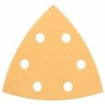 Bosch feuille abrasive delta avec bande auto - agrippante, perfor� - grain 240 - cote d'encoignure 93 ...