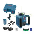 Bosch grl 300 hvg - laser rotatif dans coffret - accessoires inclus - 100m - vert