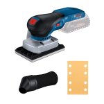 Bosch gss 18v - 13 - ponceuse vibrante 18v (sans batterie) - 06019l0100