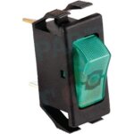Bosch - interrupteur unipolaire noir vert r�f. 87168121620
