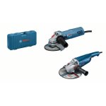 Bosch jeu de meuleuses d'angle : gws 22 - 230 j + gws 880 en mallette artisanale - 06018c1308