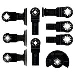 Bosch lames pour outil multifonctions bois / métal starlock (9 pcs) - 2608669146 Bosch lames pour outil multifonctions bois / métal starlock (9 pcs) - 2608669146