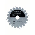 Bosch lame de scie circulaire standard for wood pour scies sans fil 85 x 1, 1 / 0, 7 x 15 t20 - 2608837666 ...