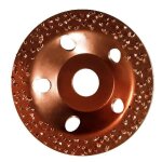 Bosch meule assiette au carbure 115 x 22, 23 mm ; fin, surface plate