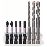 Bosch pack d'embouts de vissage et de forets pour carrelage pick and click, impactcontrol, hex - 9 ceramic, ...