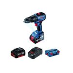 Bosch - perceuse visseuse ? percussion 18v 2x5, 0 ah li - ion gsb 18v - 50 - 06019h5101 bosch professional ...