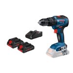 Bosch perceuse - visseuse sans fil gsb 18v - 55, 2 batteries procore18v, chargeur rapide gal 18v - 40 ...