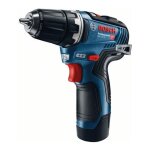 Bosch perceuse - visseuse sans fil gsr 12v - 35, 2x 3, 0ah li - ion batterie, l - boxx - 06019h8002