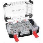 Bosch pro power change plus 14x scies cloches multi - matriaux, coffret transparent (pour bois tendre, ...