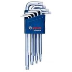 Bosch professional jeu de cl�s allen torx, 9 pi�ces