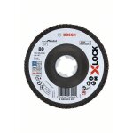 Bosch professional plateaux � lamelles x - lock version coud�e, spatule fibre, Ø 115 mm, g 80, x571, ...